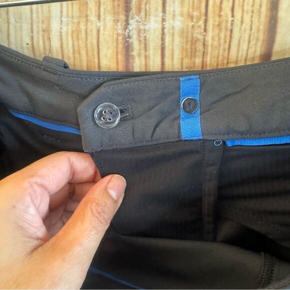 Lululemon Men’s ABC Classic-Fit 5 Pocket Obsidian Pant 32L Warpstreme Size 34 - Picture 8 of 12